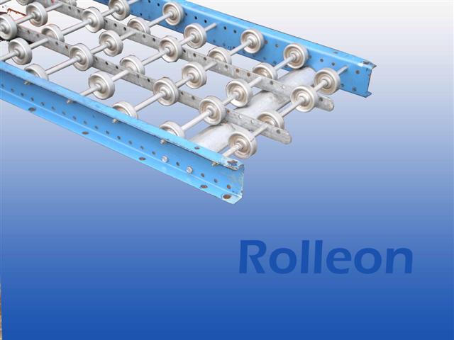 Stalen wieltjes rollenbaan rollenbanen